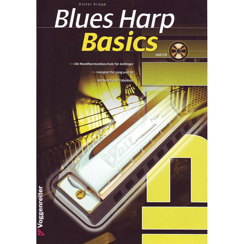 Voggenreiter Blues Harp Basics Lehrbuch von Voggenreiter