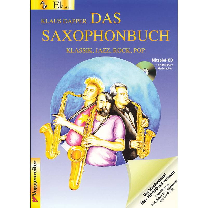 Voggenreiter Das Saxophonbuch Eb (Alt- und Baritonsaxophon) Lehrbuch von Voggenreiter