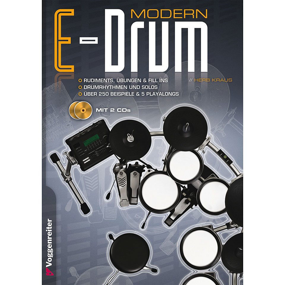 Voggenreiter Modern E-Drum Lehrbuch von Voggenreiter