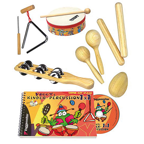 Voggenreiter Voggy&#39;s Kinder Percussion-Set Percussionset von Voggenreiter