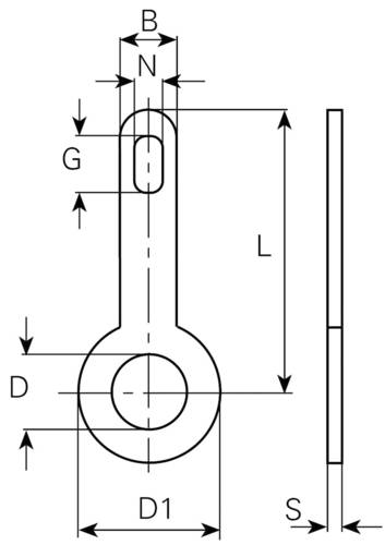 Vogt Verbindungstechnik 2003.60 Lötöse Kontaktoberfläche Messing 100St. von Vogt Verbindungstechnik