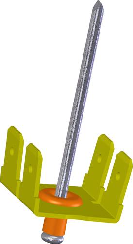 Vogt Verbindungstechnik 388041.67 100 St. Flachsteckverteiler nietbar Steckbreite: 6.30mm Steckdicke von Vogt Verbindungstechnik