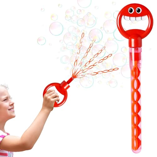 Kinder Bubble, Handheld Bubble,36-lochen Handheld Bubbles Maker | Kreative tragbare Spielzeit im Freien für Kindermädchenkind im Freien von Voihamy