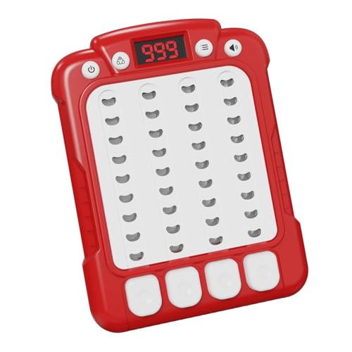 Rhythmus-Push-Spiel, Quick-Push-Spiel,Tragbare Handheld-Rhythmus-Spielmaschine - Speed ​​Push Puzzle-Spielekonsole, Desktop-Induktionsspielzeug mit Musik und Licht für Geburtstage, Weihnachten von Voihamy