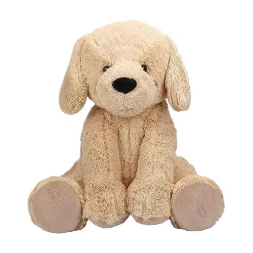 Voihamy Hunde-Plüschtier, ausgestopftes Welpen-Plüschtier, Umarmbares Stoffhunde-Wurfkissen, Plushies umarmendes Tierspielzeug, Stofftier-Plüschtier für, Mädchen, Kinder, Erwachsene von Voihamy