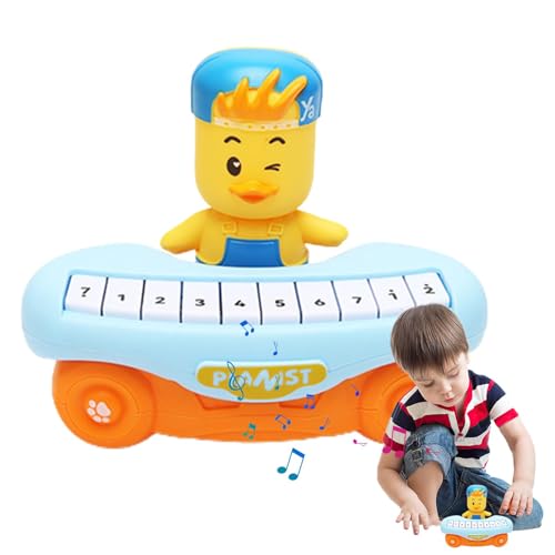 Voihamy Klavier-Lernspielzeug, Musikklavier für Kinder | Frühes Lernen, pädagogisches Klaviertastatur-Spielzeug - Lerntastatur für Kinder, Musikinstrumente, Spielzeug für interaktives Spielen, von Voihamy