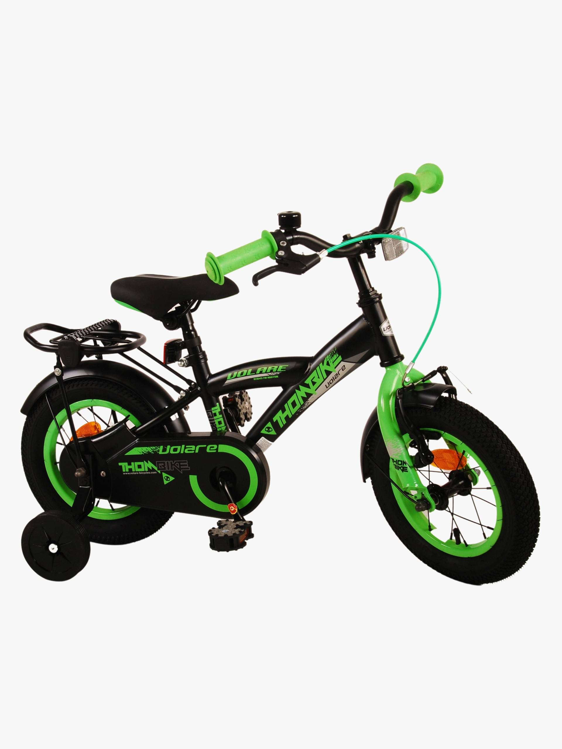 Thombike Kinderfahrrad 12 Zoll, Schwarz/Grün Thombike Kinderfahrrad 12 Zoll, Schwarz/Grün von Volare