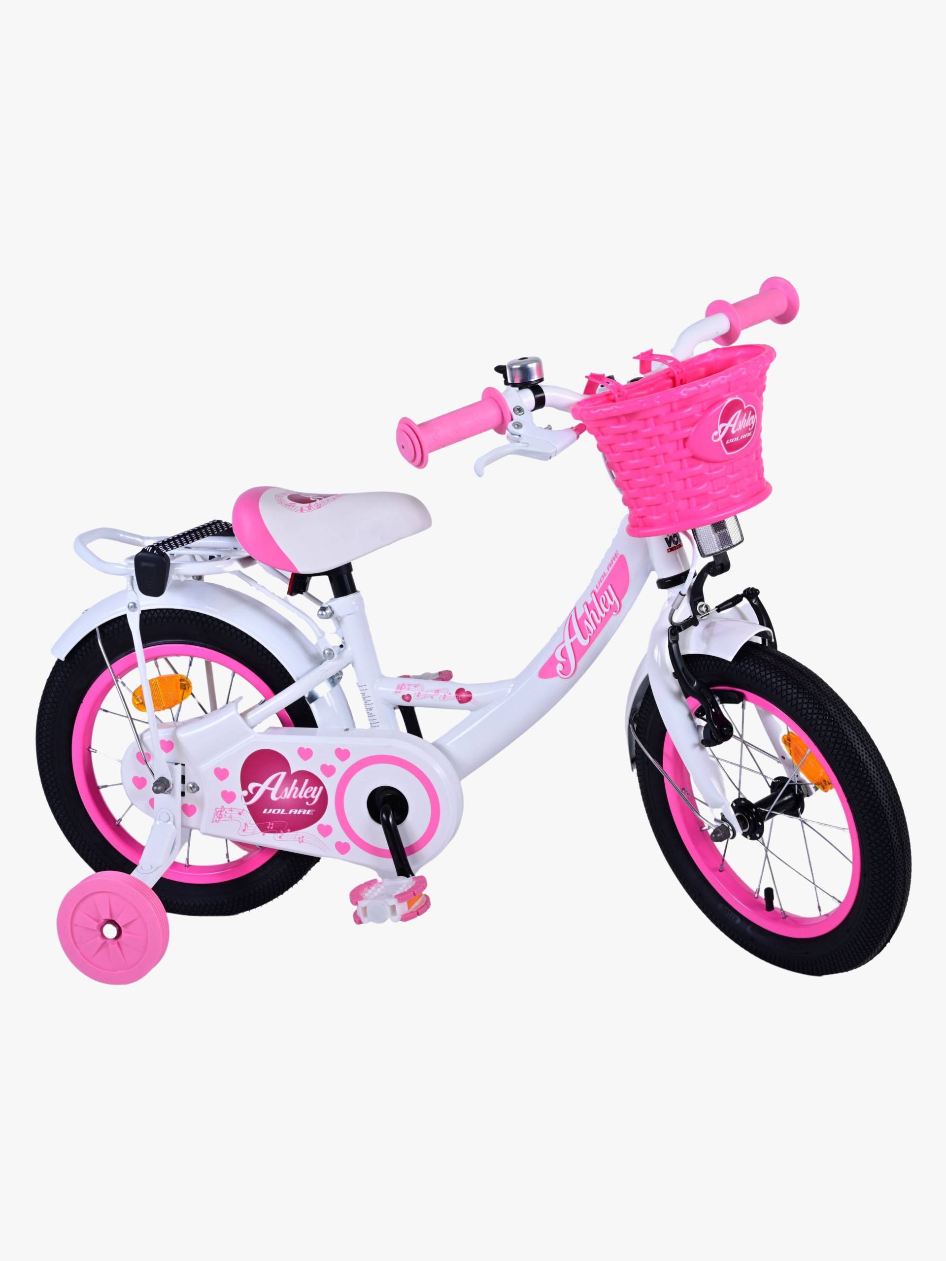 Volare Ashley Kinderfahrrad 14 Zoll, Weiß Volare Ashley Kinderfahrrad 14 Zoll, Weiß von Volare