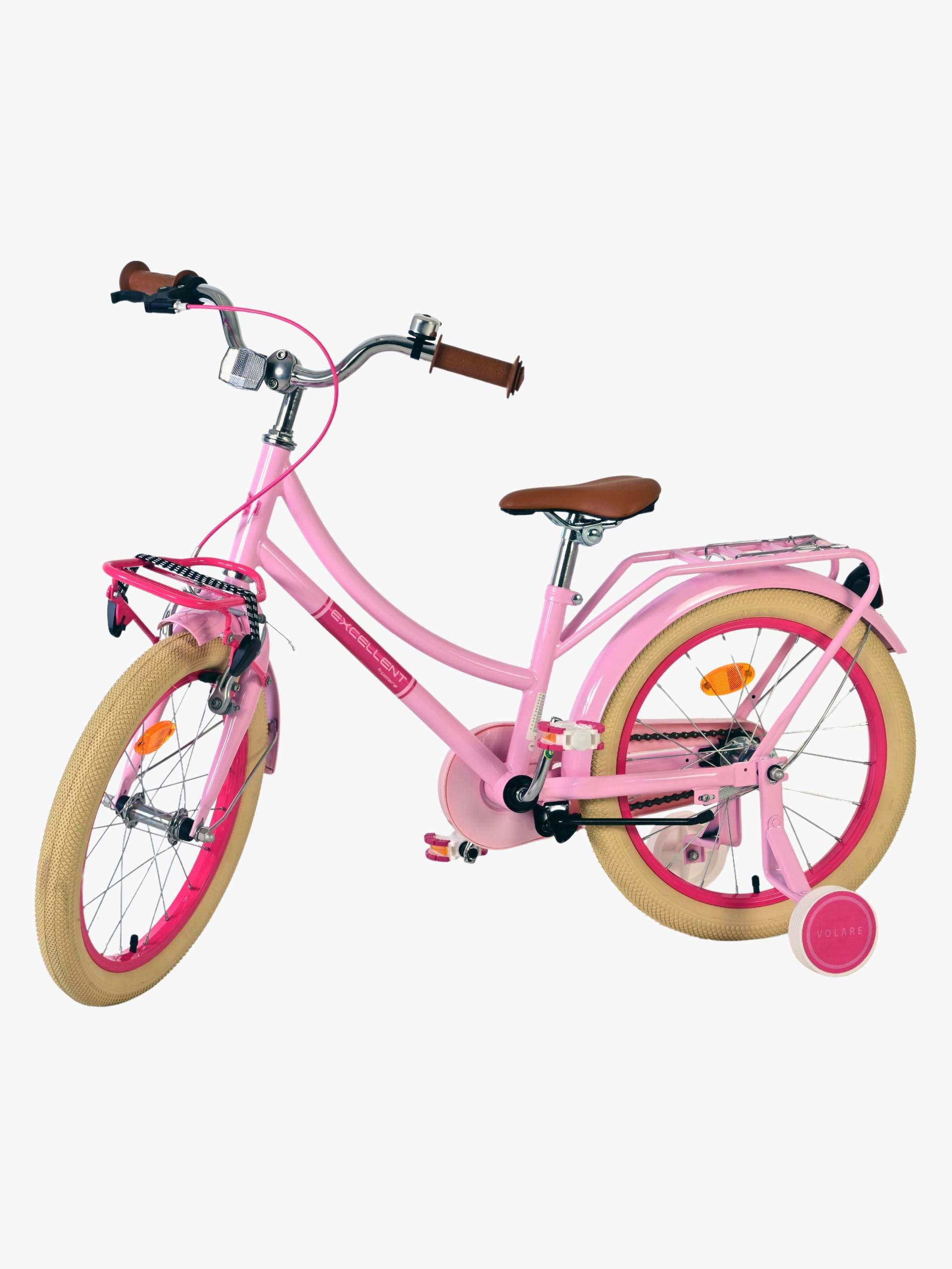 Volare Excellent Kinderfahrrad 18 Zoll, Rosa Volare Excellent Kinderfahrrad 18 Zoll, Rosa von Volare