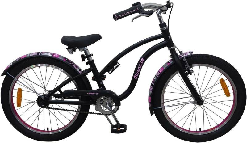 Volare Miracle Cruiser Kinderfahrrad 20 Zoll, Black von Volare