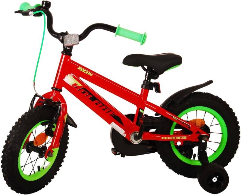 Volare Rocky Kinderfahrrad 12 Zoll, Rot von Volare