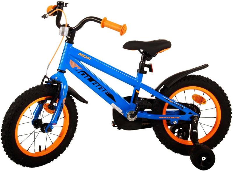 Volare Rocky Kinderfahrrad 14 Zoll, Blau von Volare