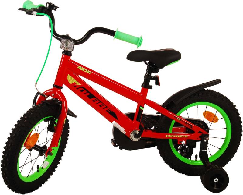 Volare Rocky Kinderfahrrad 14 Zoll, Rot von Volare