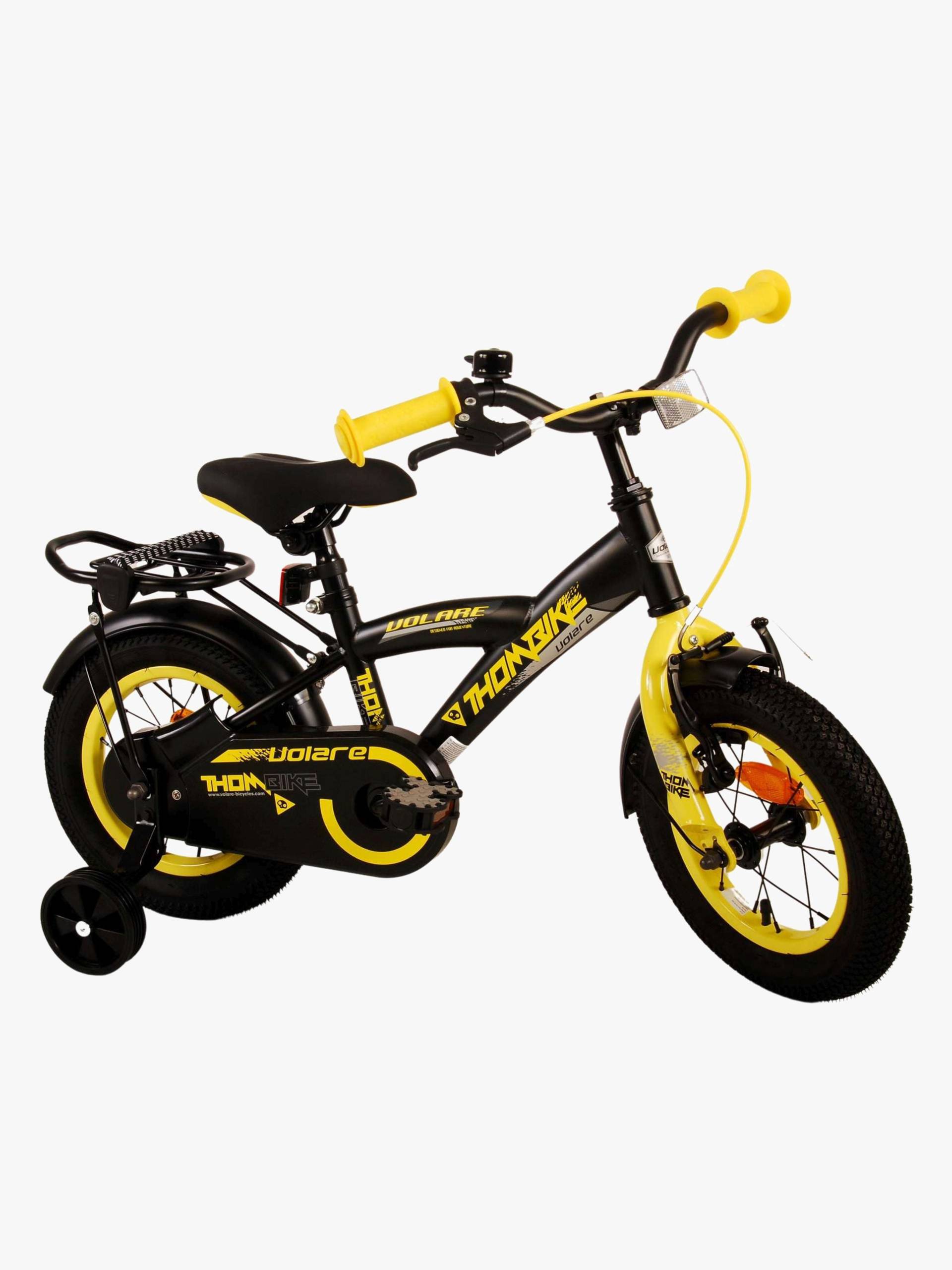 Volare Thombike Kinderfahrrad 12 Zoll, Schwarz/Gelb Volare Thombike Kinderfahrrad 12 Zoll, Schwarz/Gelb von Volare