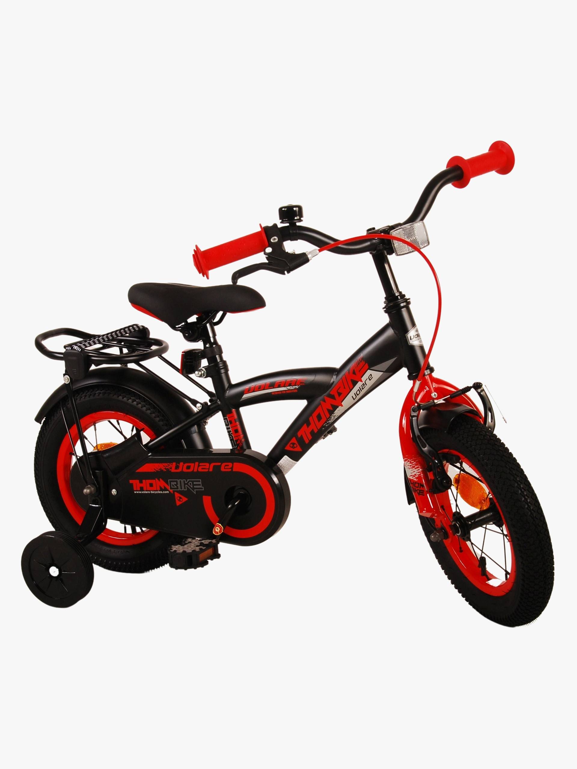 Volare Thombike Kinderfahrrad 12 Zoll, Schwarz/Rot Volare Thombike Kinderfahrrad 12 Zoll, Schwarz/Rot von Volare