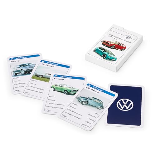 Volkswagen 5H0087528 Kartenspiel Quartett Spielkarten Fahrzeuge von Volkswagen