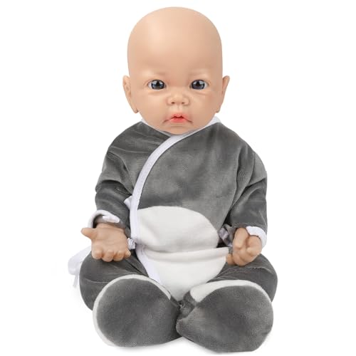 Vollence 40cm Silikon Reborn Baby Puppe – Ganzkörperpuppe für Jungen, Kinder und Sammler von Vollence