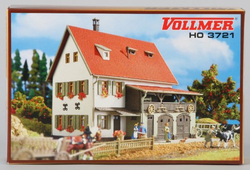 3721 - Vollmer H0 - Bauernhaus mit Scheune von Vollmer