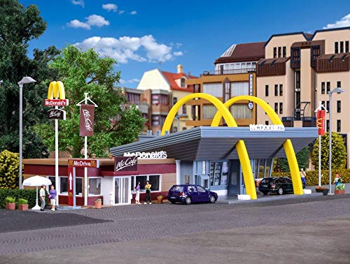 Vollmer 43635 H0 McDonald Fast Restaurant mit McCafé von Vollmer