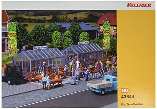 Vollmer Gartenmarkt-Modellbausatz im Maßstab 1:87 H0, Klassisch, für Kinder, Gartenliebhaber, unisex von Vollmer