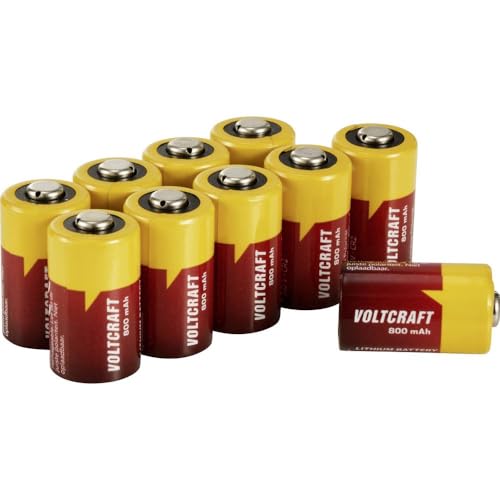 VOLTCRAFT CR2 Fotobatterie CR 2 Lithium 800 mAh 3 V 10 St. von Voltcraft