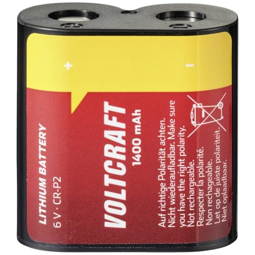 VOLTCRAFT CRP2 Fotobatterie CR-P 2 Lithium 1400 mAh 6 V 1 St. von Voltcraft