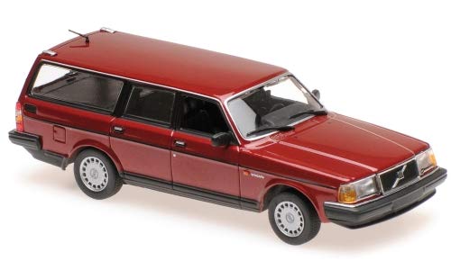 Volvo 240 GL Break, metallic-dunkelrot, 1986, Modellauto, Fertigmodell, Maxichamps 1:43 von Volvo