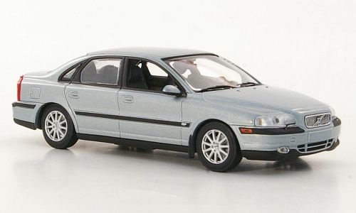 Volvo S80, met.-hellgrau, Modellauto, Fertigmodell, Minichamps 1:43 von Volvo