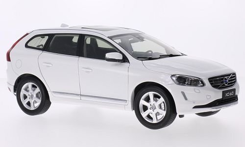 Volvo XC60, metallic-weiss, 2015, Modellauto, Fertigmodell, Ultimate Diecast 1:18 von Volvo