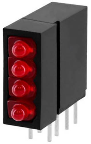 Vossloh Schwabe WU-1841 LED-Baustein Rot 1.8mm 32 mcd Bulk von Vossloh Schwabe