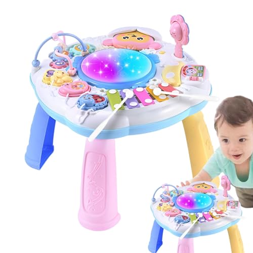 Kids Learning Center | Musical Learning Center | Interactive Educational Teaching Table with Multiple Learning Modes | Reusable Learning Table for Nursery, Boys, Girls, von Vriusi