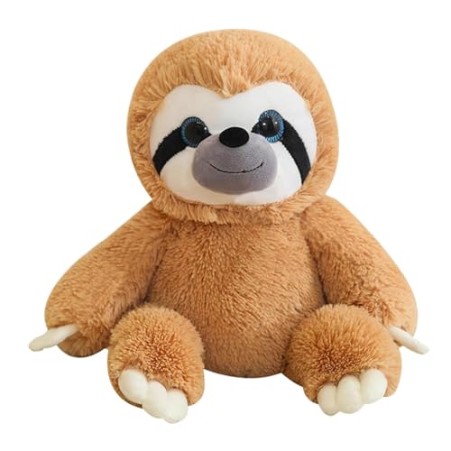 Sloth Stuffed Animal, Cute Plush Sloth Doll, Small Sloth Toy, Cuddly Sloth Plush, Stuffed Animal for Kids, Adorable Sloth Doll, Birthday Gift Plush, Christmas Sloth Toy, Plush Animal Gift, Kids Plush von Vriusi