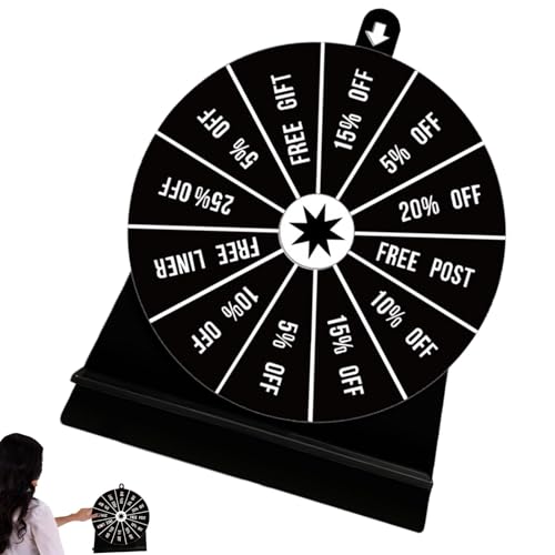 Spin Wheel for Prizes | Multipurpose Spin Prize Wheel | Wheel of Fortune Game for Parties, Weddings, and Events | Creative Spinner Game for Contests, Rewards, and Fun Activities von Vriusi