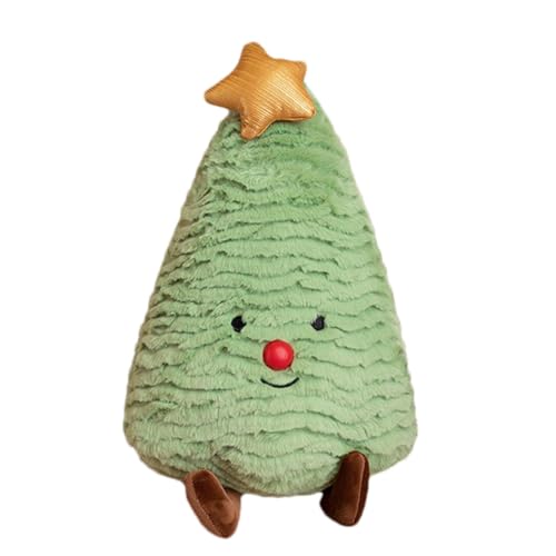 Vriusi 40,6 cm (11,8 Zoll) Weihnachtsgingerbread Man, Christmas Tree Plush Pillow, Christmas Gingerbread Man Plüschpuppe, Plüsch, Stuffed Christmas Home Decorations für Sofa, Bett, Couch und Kissen von Vriusi