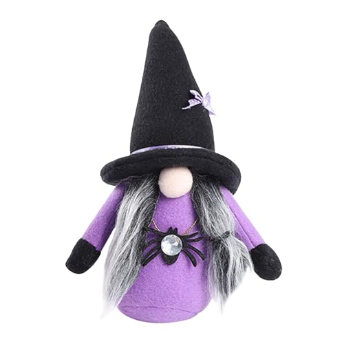 Vriusi Halloween Gnomes Plush, Witch Plush Faceless Dwarf Doll, Halloween Thanksgiving Doll, Creative Harvest Festival Doll Decoration, Halloween Faceless Doll Plush for Parties, Work Place and Home von Vriusi