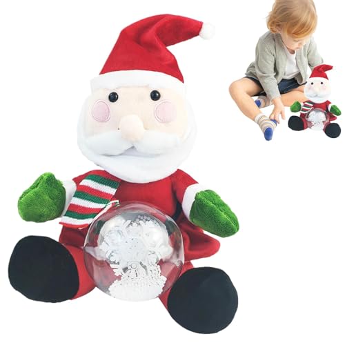 Vriusi Musical Dancing | Animated Plush Santa Doll with Lights | Singing and Dancing Santa for Kids, Interactive Christmas Toy with Colorful Lights for and Children von Vriusi