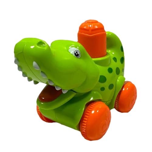 Vriusi Press Forward Crocodile Car, Cute Interactive Animal Toddler Toys, Kids Outdoor Toys Learning Toy, Educational Early Education Baby Parent-child Interactive Learning Toy for Birthdays von Vriusi