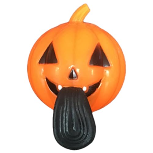 Vriusi Stretchy Fidget Toy, Halloween Finger Catapult Pumpkin, Multifunctional Tongue Vent Ball, Adults Sensory Toys, Funny Kids Stretchy Toys, Stress Relief Sensory Toys for Children and Adults von Vriusi