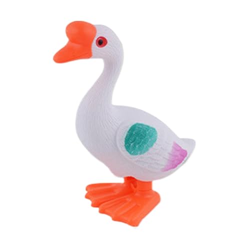 Vriusi Wind Up Duck, Spring Wind Up Duck for Kids, Creative Wind Up Duck Toy, Jumping Spring Toy, Duck Toy for Children, Wind Up Duck for, Spring Powered, Jumping Duck Toy von Vriusi