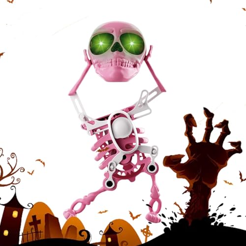 Wind-up Dancing Skeleton, Clockwork Dancing Figure, Funny Skeleton Toy, Bright Colors Skeleton Dancing Skeleton Toy Clockwork Skeleton Figure Swing Dancing Skeleton Toy Skeleton Clockwork Funny Wind-u von Vriusi