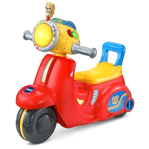 VTech Baby - Babys 2-in-1-Roller – Interaktiver Scooter mit Musik, Sätzen und Geräuschen – Zum Dreirad umfunktionierbar – Für Kinder von 1-3 Jahren von VTech Baby