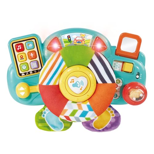 VTech 80-567504 Babys Lernlenkrad, Mehrfarbig von Vtech