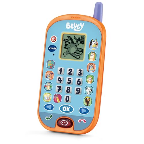 VTech Bluey Lernhandy – Mit den Originalstimmen von Bluey und Bingo und spannenden Lernspielen – Für Kinder von 3-6 Jahren von Vtech