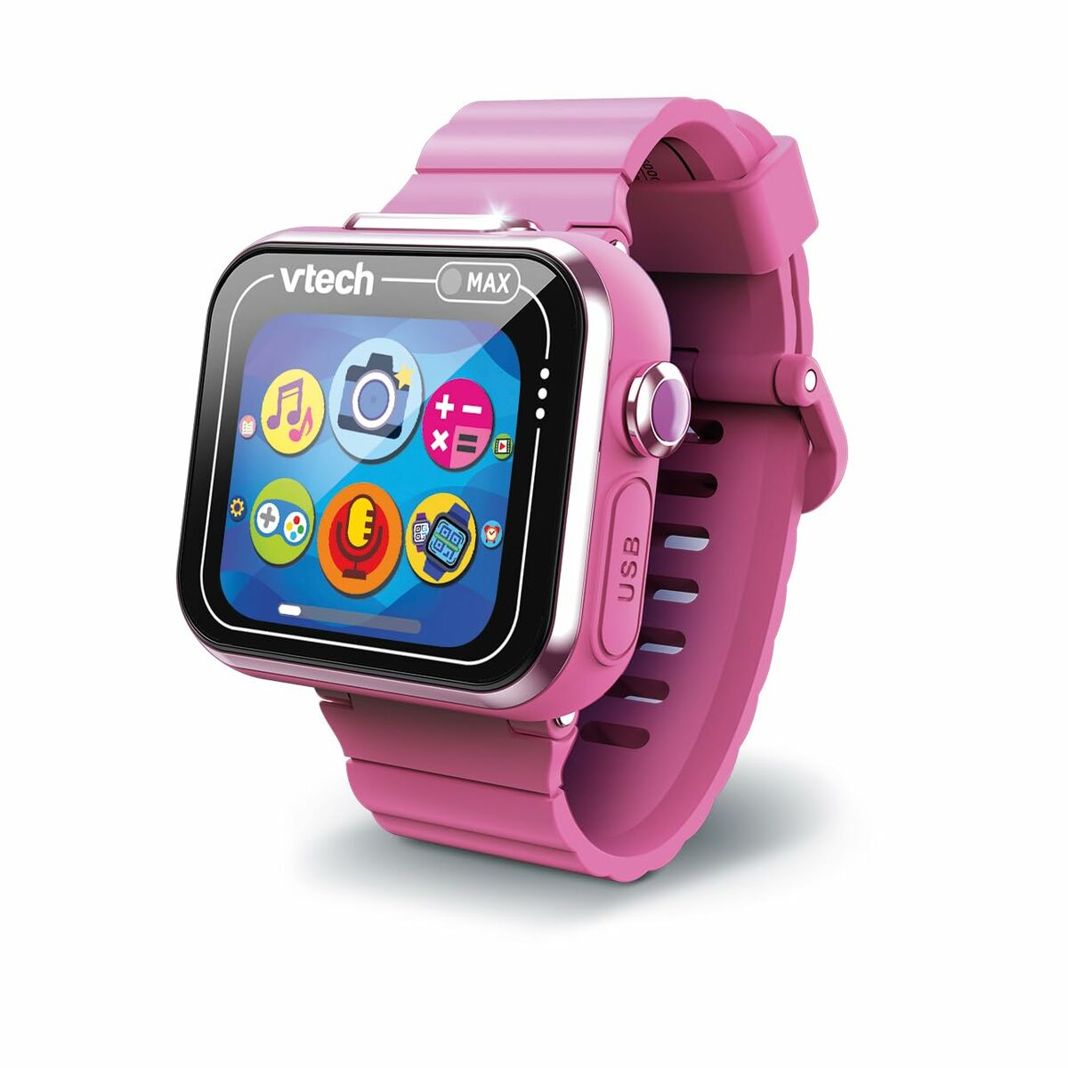 Uhr für Kleinkinder Vtech Kidizoom Smartwatch Max 256 MB Interaktiv Rosa von Vtech