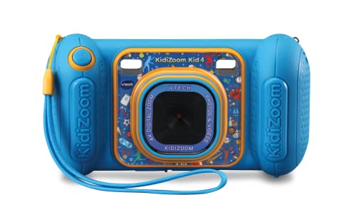 VTech KidiZoom Kid 4 - Kinderkamera mit Spielen und Elternkontrolle - Für Kinder von 4-8 Jahren von Vtech