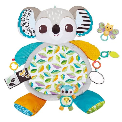 VTech Baby Koala-Spieldecke – Mit Musik, verschiedenen Texturen und abnehmbarem Spielzeug – Interaktive, waschbare Sensorik-Spielmatte – Für Babys von 0-24 Monaten von Vtech