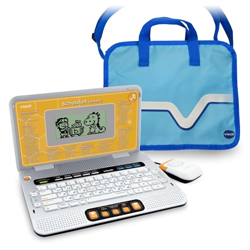 Schulstart Laptop inklusive Tragetasche blau Schulstart Laptop inklusive Tragetasche blau von Vtech