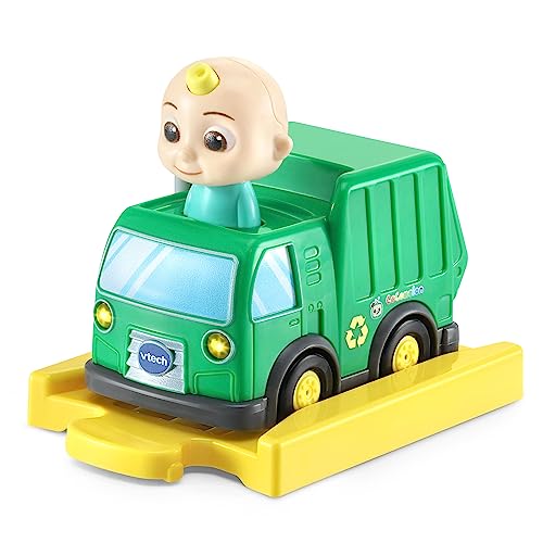 TUT TUT Baby Flitzer - CoComelon JJs Müllwagen inkl. Schiene von VTech Baby