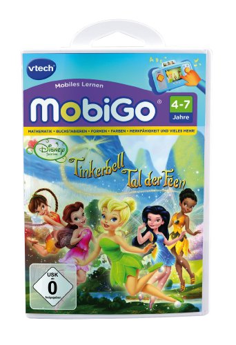 VTECH 80-250904 - MobiGo Lernspiel Tinkerbell - Das Tal der Feen von Vtech