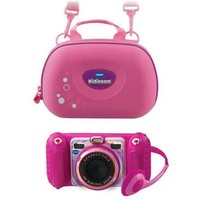 VTECH 80-520097 KidiZoom Duo Pro pink inkl. Tragetasche pink von Vtech